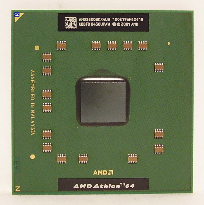 AMD K8 Mobile Athlon 64 2800+ - AMD2800BKX4LB Information | cpu-galerie.de